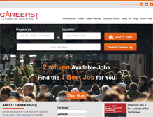 Tablet Screenshot of missouri.careers.org