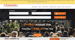 Desktop Screenshot of occupations.careers.org