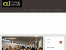 Tablet Screenshot of careers.ie
